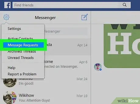 Image titled See Messages from Non‐Friends on Facebook Messenger on a PC or Mac Step 4