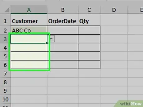 Image titled Edit a Drop Down List in Excel on PC or Mac Step 2