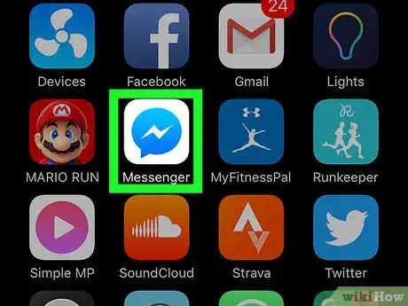 Image titled Search on Facebook Messenger on iPhone or iPad Step 1
