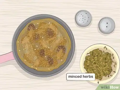 Image titled Saute Morel Mushrooms Step 12