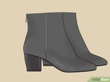 Image titled Wear Ankle Boots to Work Step 3