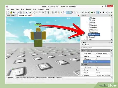 Image titled Make a VIP T Shirt Door on Roblox Step 6Bullet5
