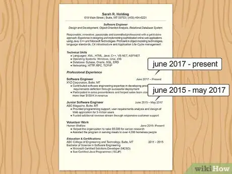 Image titled Write an Entry Level Resume Step 5