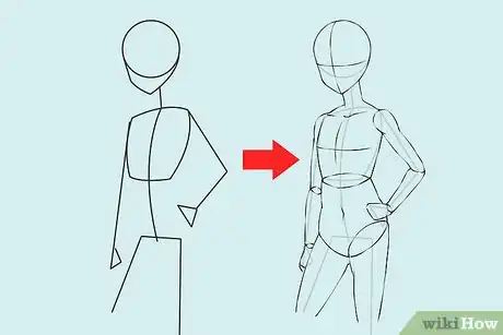Image titled Draw an Anime Girl Step 2