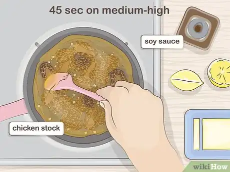 Image titled Saute Morel Mushrooms Step 11