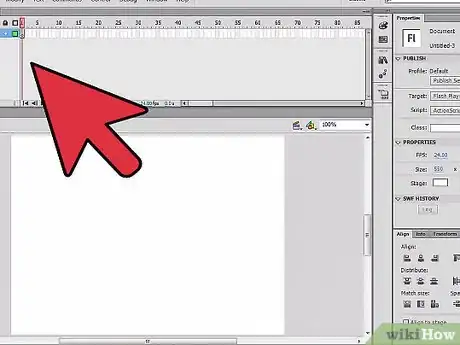 Image titled Create a Shape Tween in Flash Step 1