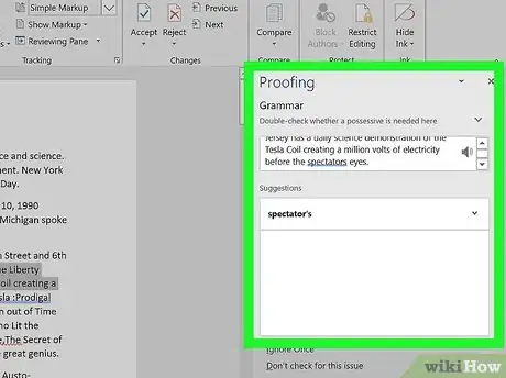 Image titled Check Grammar in Word Step 4