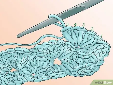 Image titled Crochet the Textured Shell Stitch Step 13