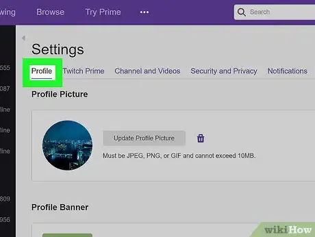 Image titled Change Your Name on Twitch Step 11