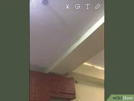Image titled Switch Cameras While Recording Video on Snapchat Step 4