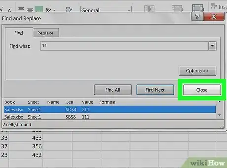 Image titled Search Data in Excel on PC or Mac Step 9