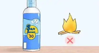 Apply Sunscreen Spray