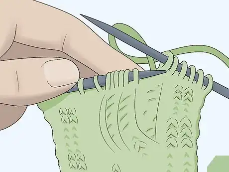 Image titled Knit Cables Without a Cable Needle Step 11