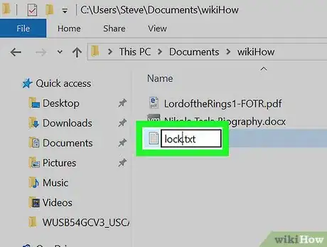 Image titled Lock a Folder on Windows Step 6