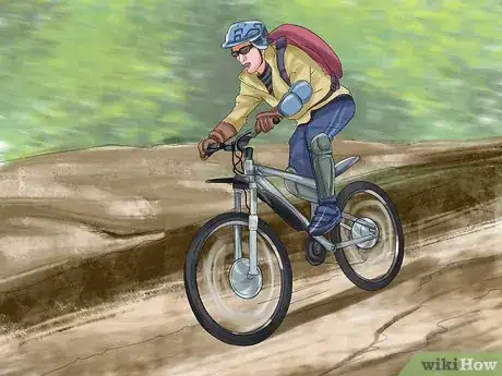 Image titled Mountain Bike Downhill Step 2
