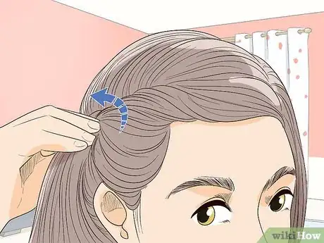 Image titled Style Bangs While Growing Them Out Step 5