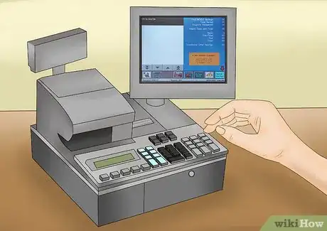 Image titled Operate a Kmart Cash Register Step 1