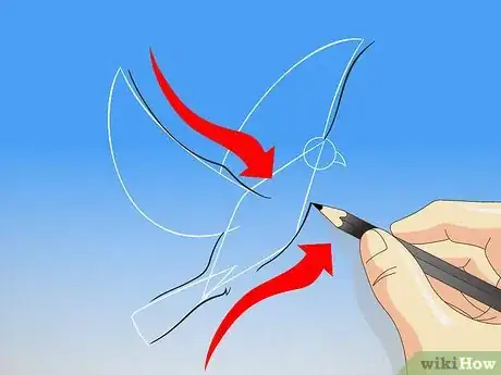 Image titled Draw a Dove Step 4