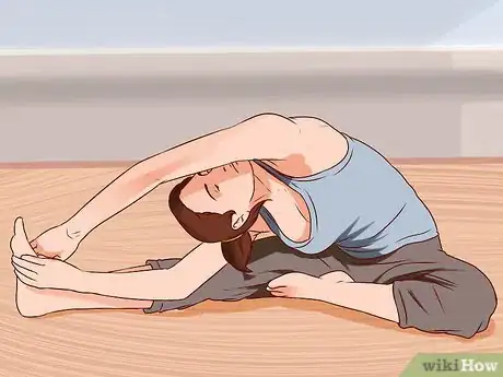 Image titled Do the Revolved Head to Knee Pose in Yoga Step 7