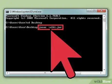 Image titled Compile & Run Java Program Using Command Prompt Step 5