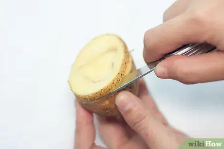 Image titled Make Children's Paint Stampers from Potatoes Step 5