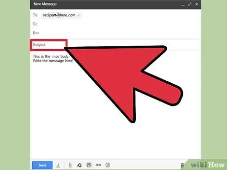 Image titled Make an E Mail Step 16