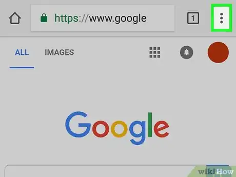 Image titled Save Bookmarks in Chrome on Galaxy Step 3