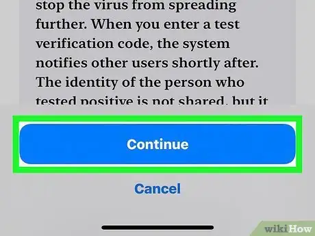 Image titled Set Up COVID 19 Exposure Notifications on iPhone Step 15