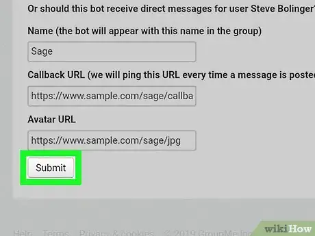 Image titled Make a GroupMe Bot on Android Step 8
