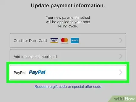 Image titled Pay for Netflix with PayPal Step 6