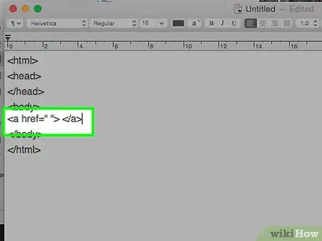 Image titled Add a Hyperlink with HTML Step 3