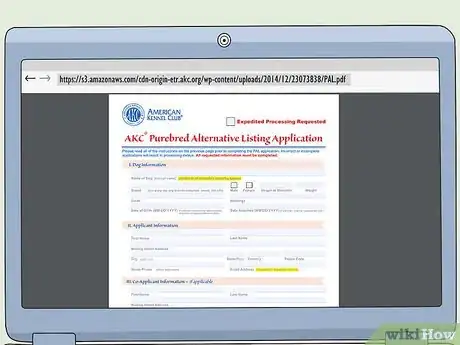 Image titled Register a Dog with the AKC Step 7