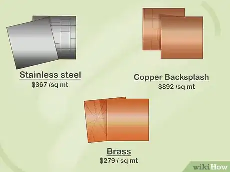 Image titled Create a Metal Backsplash Step 2