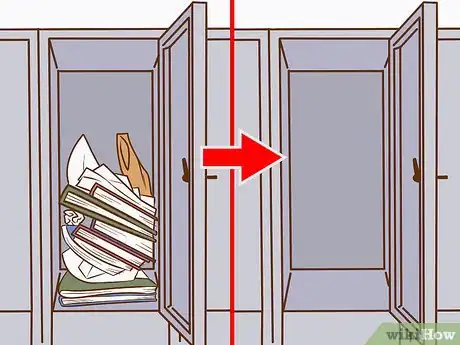 Image titled Fit All of Your Stuff in Your Tiny Locker Step 3