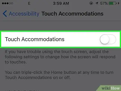 Image titled Make an iPhone Less Sensitive to Taps Step 9