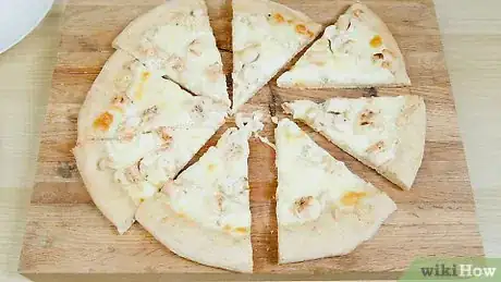 Image titled Make Chicken Alfredo Pizza Step 10