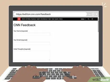 Image titled Contact CNN Step 2