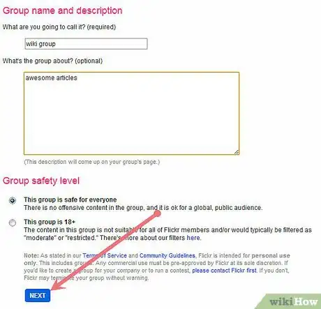 Image titled Create a Flickr Group Step 5