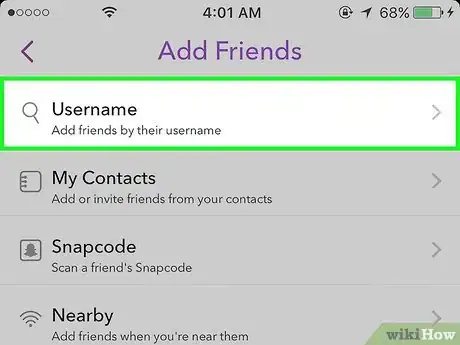 Image titled Tell if Someone Blocked You on Snapchat Step 4