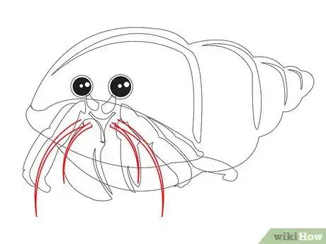 Image titled Draw a Hermit Crab Step 7