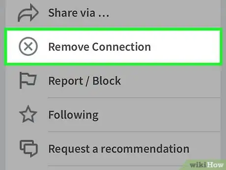 Image titled Delete a Connection on Linkedin Step 12