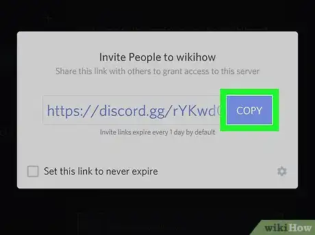Image titled Invite People to a Discord Channel on a PC or Mac Step 8