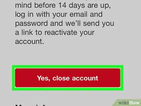 Image titled Delete a Pinterest Account on iPhone or iPad Step 9