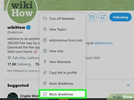 Image titled Block Someone on Twitter Step 9