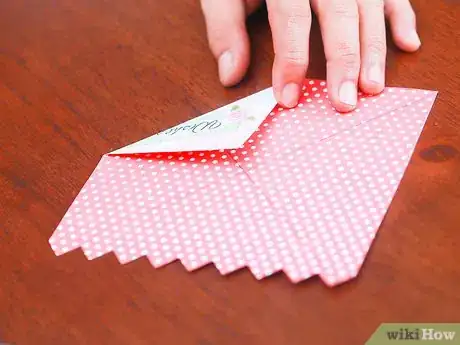 Image titled Make a Gift Box out of a Greeting Card Step 14