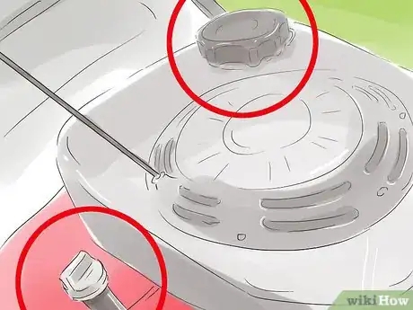 Image titled Prepare a Gas Powered Lawnmower Step 6