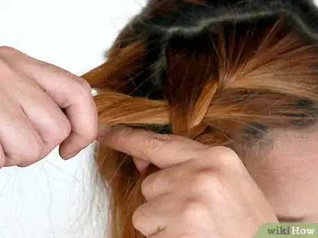 Image titled French Braid Your Bangs to the Side Step 6