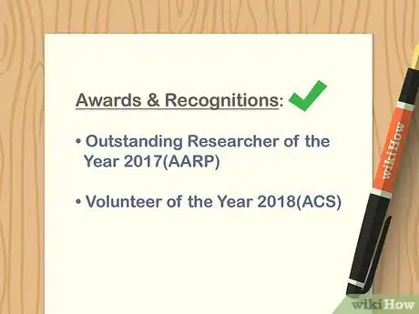 Image titled Begin a Resume Step 4