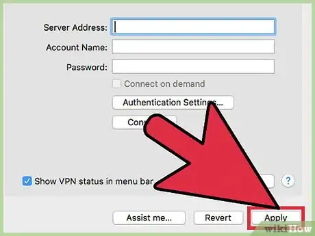 Image titled Set Up a VPN on a Mac Step 20