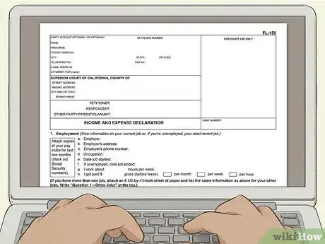 Image titled File for Child Support in California Step 10